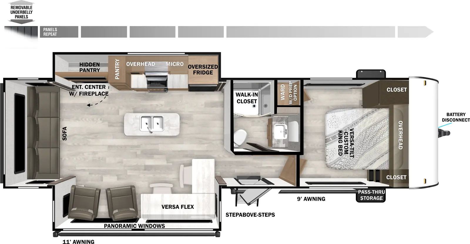 Salem 27RE Floorplan